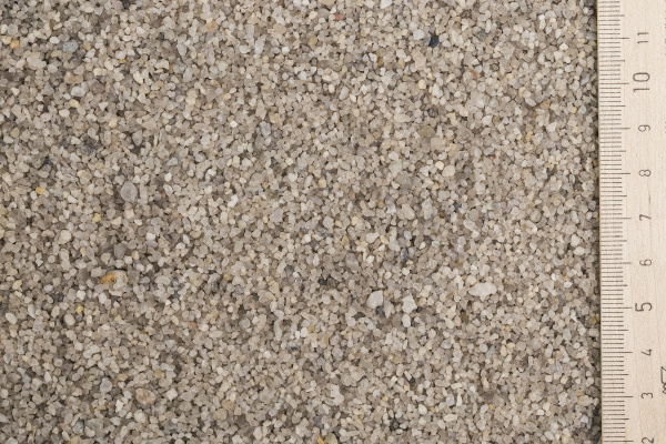 Песок кварцевый серый мытый (0,8-2,0 мм) (25кг)