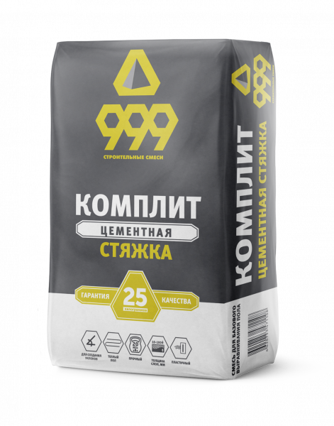 999 Комплит цементный пол (25 кг)