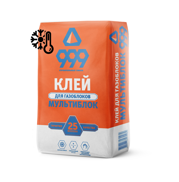 999 Мультиблок с ПМД монтаж-клеевая смесь (25 кг) Европоддон